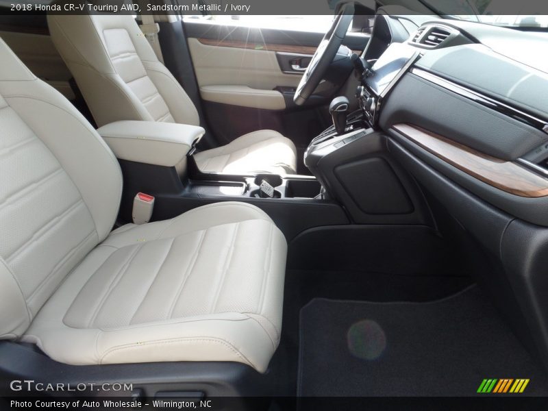 Sandstorm Metallic / Ivory 2018 Honda CR-V Touring AWD