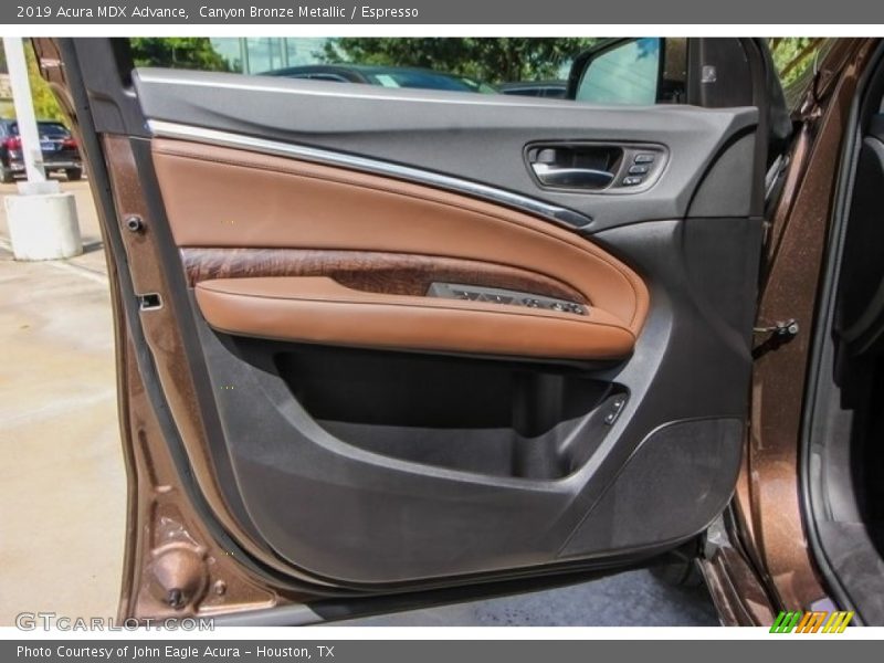 Canyon Bronze Metallic / Espresso 2019 Acura MDX Advance