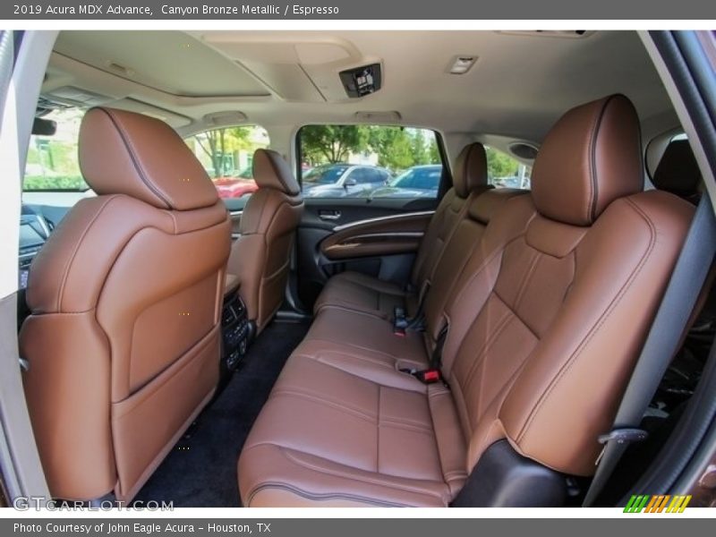 Canyon Bronze Metallic / Espresso 2019 Acura MDX Advance