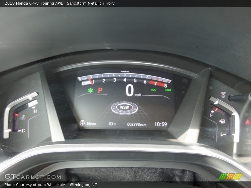 Sandstorm Metallic / Ivory 2018 Honda CR-V Touring AWD