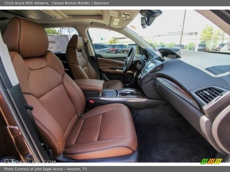 Canyon Bronze Metallic / Espresso 2019 Acura MDX Advance