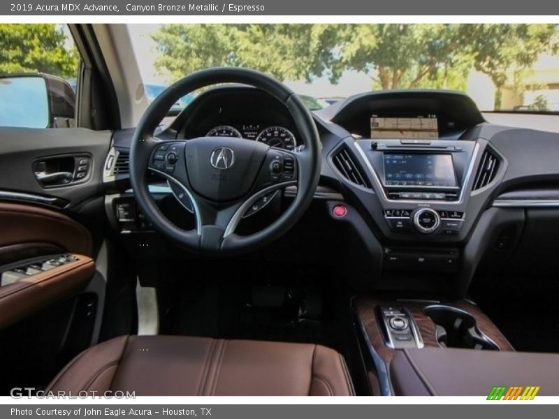 Canyon Bronze Metallic / Espresso 2019 Acura MDX Advance