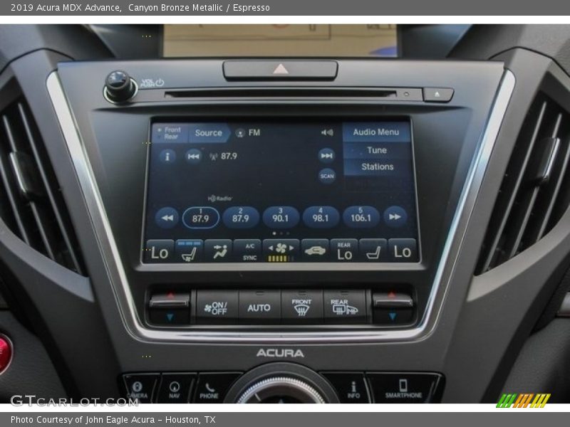 Canyon Bronze Metallic / Espresso 2019 Acura MDX Advance