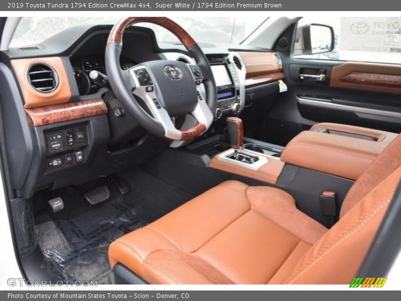  2019 Tundra 1794 Edition CrewMax 4x4 1794 Edition Premium Brown Interior