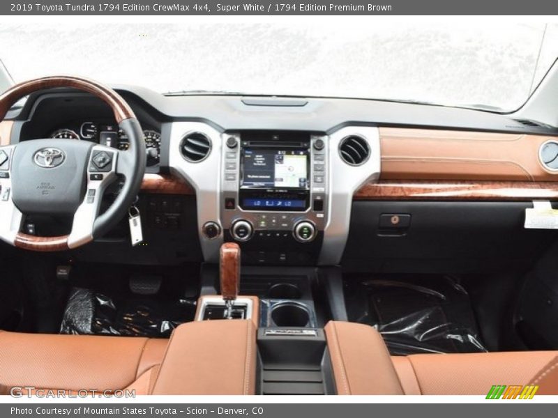 Dashboard of 2019 Tundra 1794 Edition CrewMax 4x4