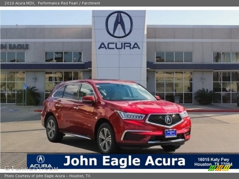 Performance Red Pearl / Parchment 2019 Acura MDX
