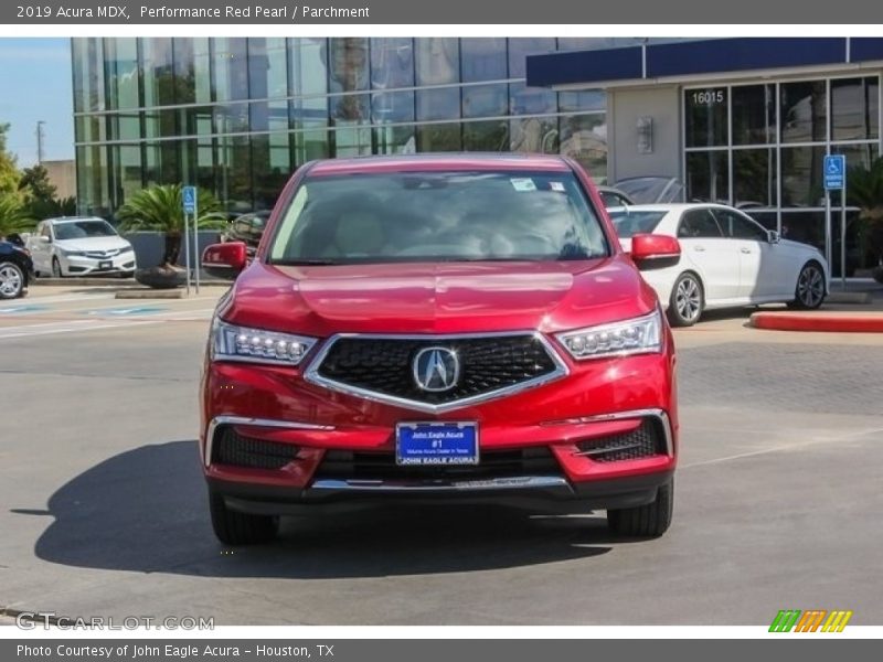 Performance Red Pearl / Parchment 2019 Acura MDX