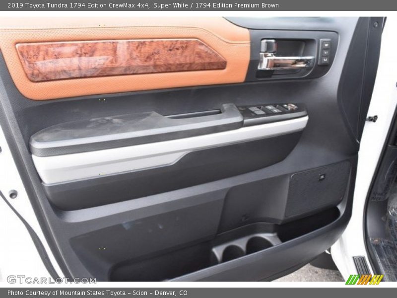 Door Panel of 2019 Tundra 1794 Edition CrewMax 4x4