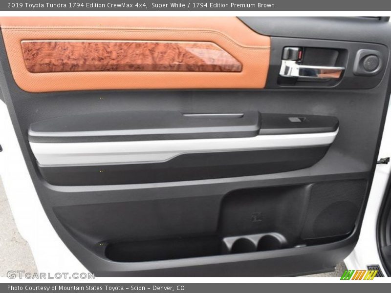 Door Panel of 2019 Tundra 1794 Edition CrewMax 4x4