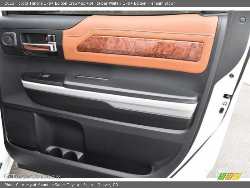 Door Panel of 2019 Tundra 1794 Edition CrewMax 4x4