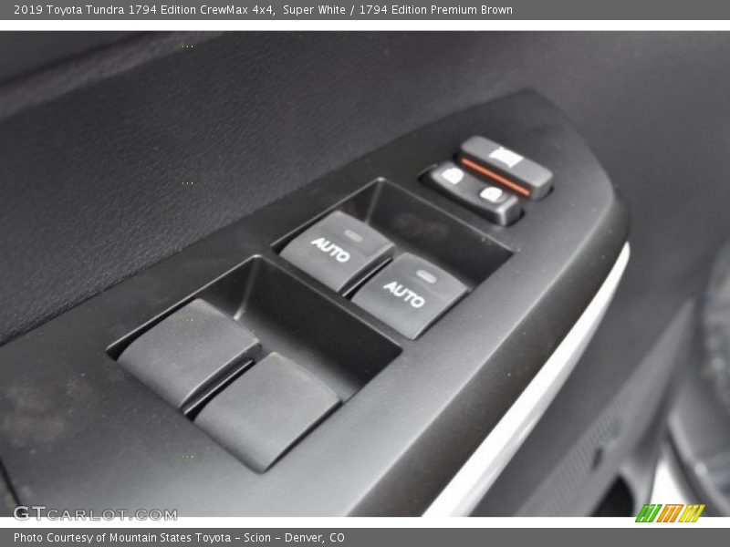 Super White / 1794 Edition Premium Brown 2019 Toyota Tundra 1794 Edition CrewMax 4x4