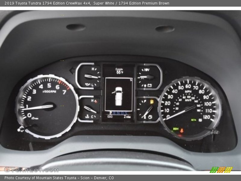  2019 Tundra 1794 Edition CrewMax 4x4 1794 Edition CrewMax 4x4 Gauges