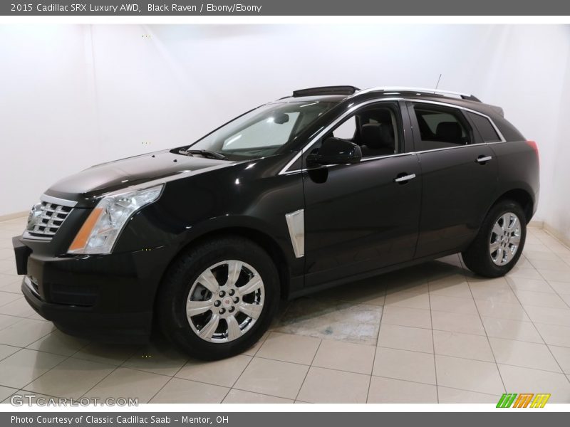 Black Raven / Ebony/Ebony 2015 Cadillac SRX Luxury AWD