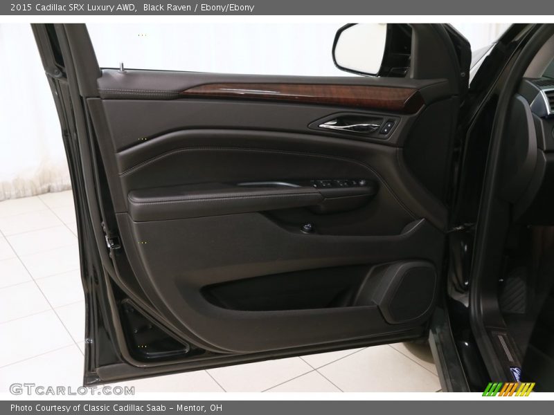 Black Raven / Ebony/Ebony 2015 Cadillac SRX Luxury AWD