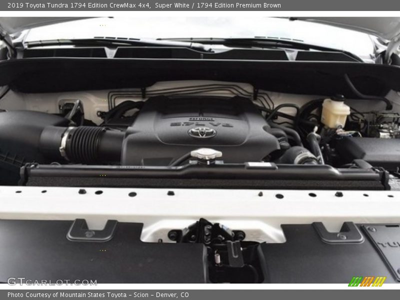  2019 Tundra 1794 Edition CrewMax 4x4 Engine - 5.7 Liter i-FORCE DOHC 32-Valve VVT-i V8