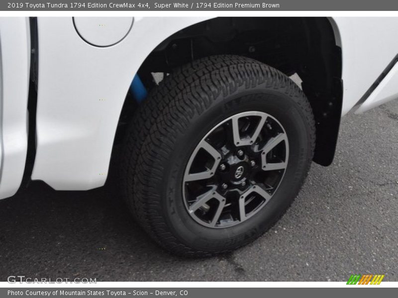 Super White / 1794 Edition Premium Brown 2019 Toyota Tundra 1794 Edition CrewMax 4x4