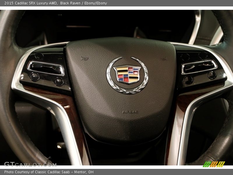 Black Raven / Ebony/Ebony 2015 Cadillac SRX Luxury AWD