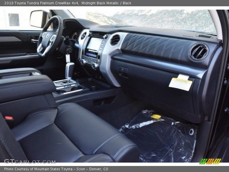 Dashboard of 2019 Tundra Platinum CrewMax 4x4