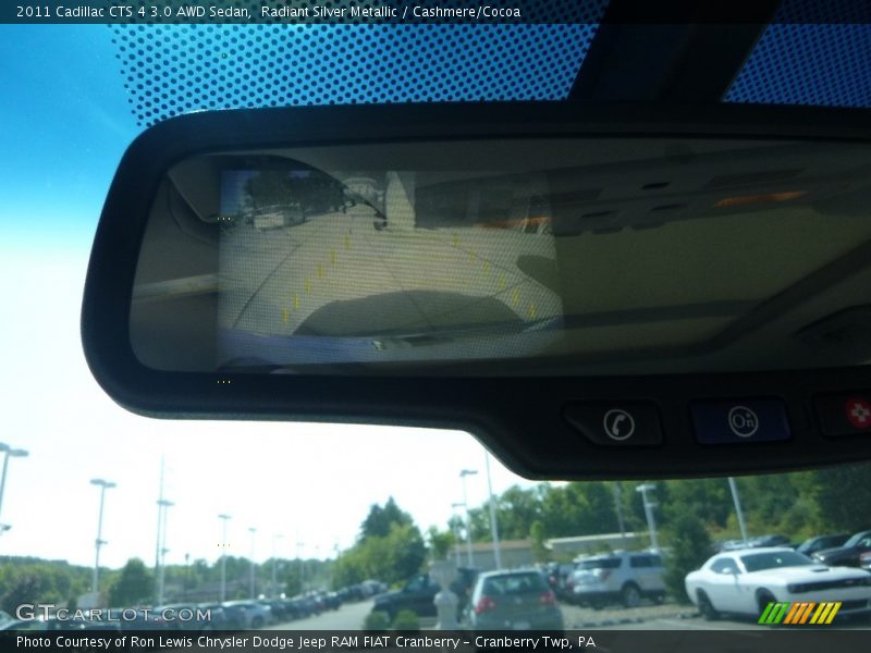 Radiant Silver Metallic / Cashmere/Cocoa 2011 Cadillac CTS 4 3.0 AWD Sedan