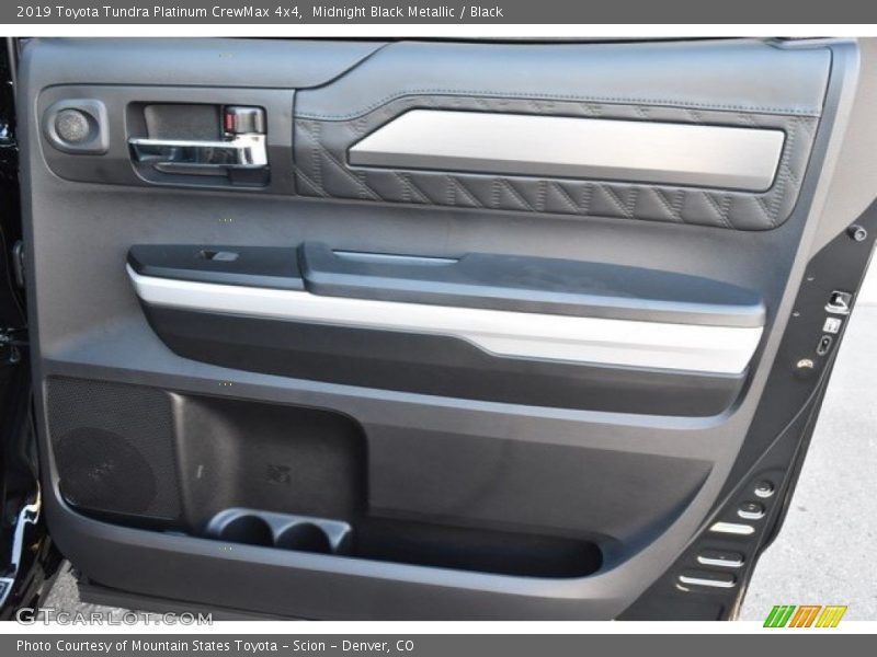 Door Panel of 2019 Tundra Platinum CrewMax 4x4