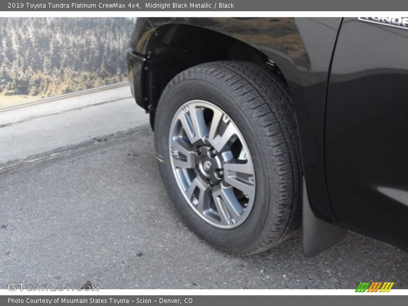 Midnight Black Metallic / Black 2019 Toyota Tundra Platinum CrewMax 4x4