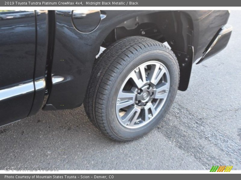 Midnight Black Metallic / Black 2019 Toyota Tundra Platinum CrewMax 4x4