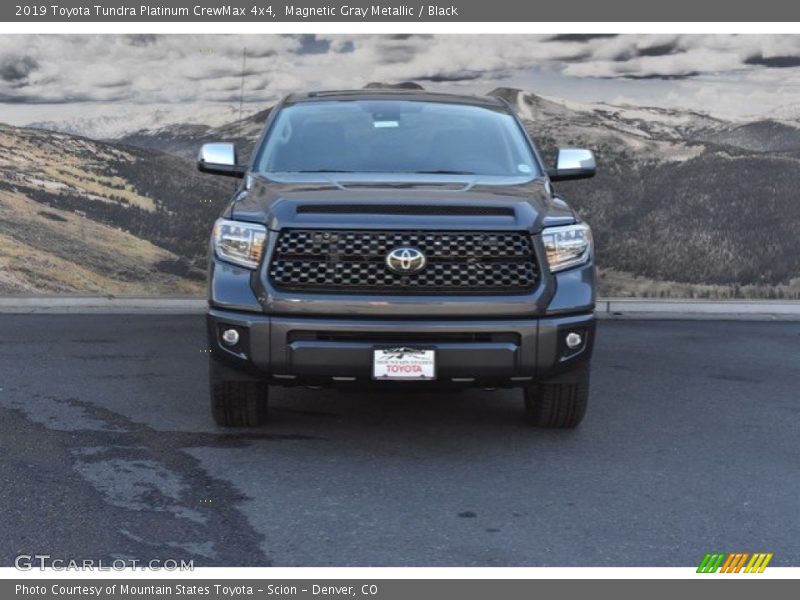 Magnetic Gray Metallic / Black 2019 Toyota Tundra Platinum CrewMax 4x4