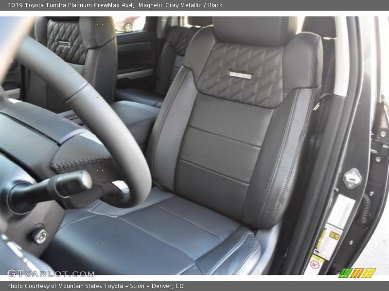 Magnetic Gray Metallic / Black 2019 Toyota Tundra Platinum CrewMax 4x4