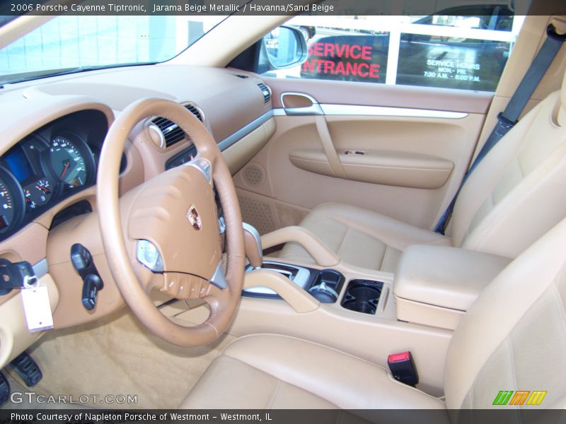 Jarama Beige Metallic / Havanna/Sand Beige 2006 Porsche Cayenne Tiptronic