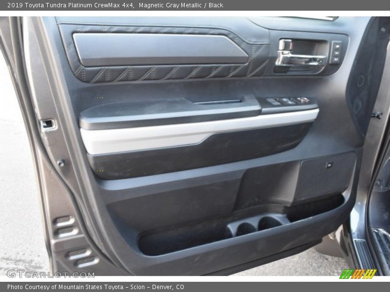 Magnetic Gray Metallic / Black 2019 Toyota Tundra Platinum CrewMax 4x4