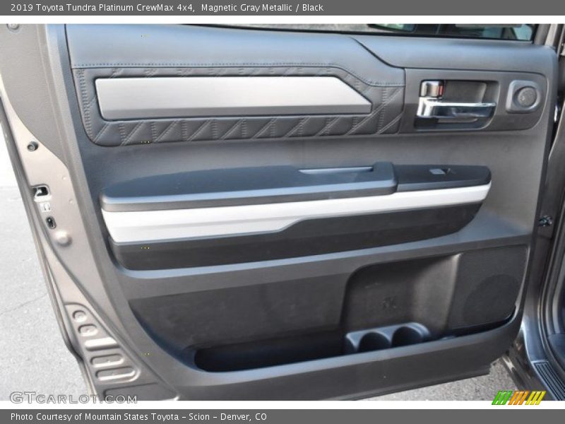 Magnetic Gray Metallic / Black 2019 Toyota Tundra Platinum CrewMax 4x4