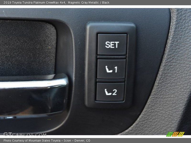 Magnetic Gray Metallic / Black 2019 Toyota Tundra Platinum CrewMax 4x4