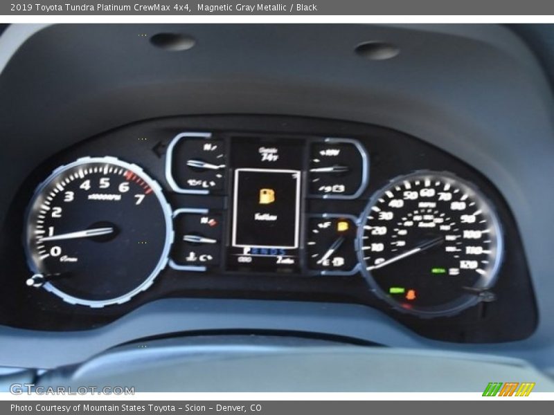 Magnetic Gray Metallic / Black 2019 Toyota Tundra Platinum CrewMax 4x4