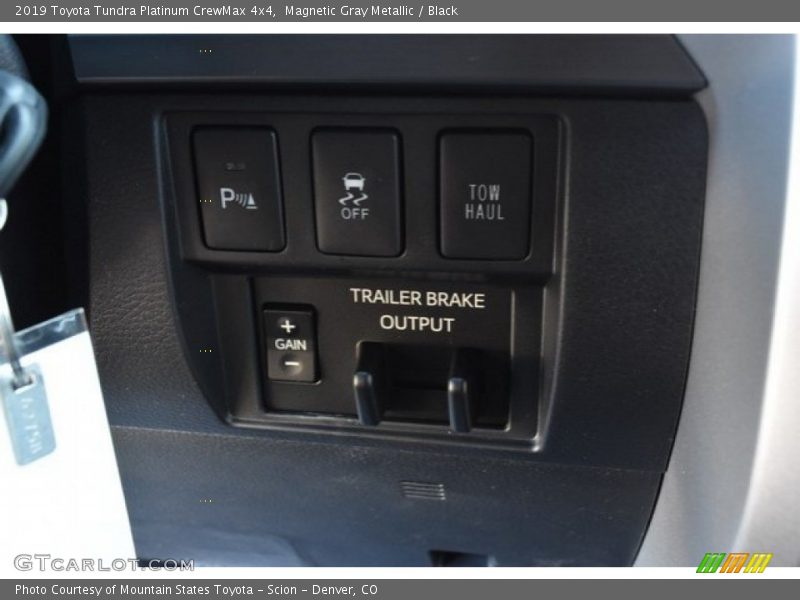 Magnetic Gray Metallic / Black 2019 Toyota Tundra Platinum CrewMax 4x4
