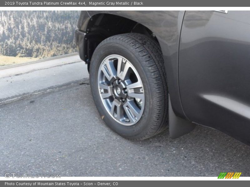 Magnetic Gray Metallic / Black 2019 Toyota Tundra Platinum CrewMax 4x4