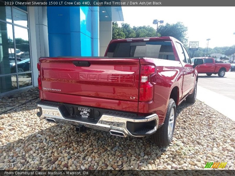 Cajun Red Tintcoat / Dark Ash/Jet Black 2019 Chevrolet Silverado 1500 LT Crew Cab 4WD