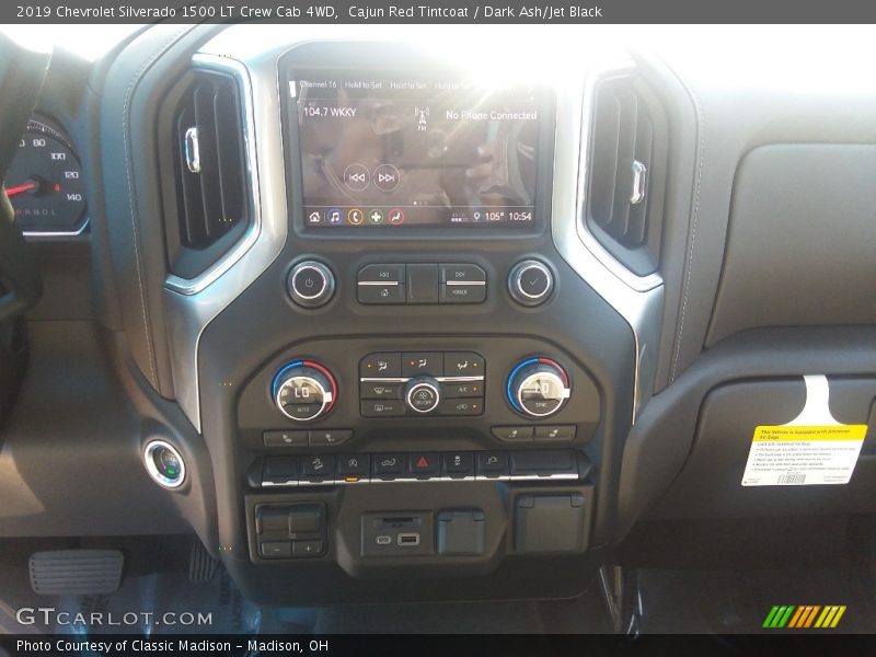 Cajun Red Tintcoat / Dark Ash/Jet Black 2019 Chevrolet Silverado 1500 LT Crew Cab 4WD