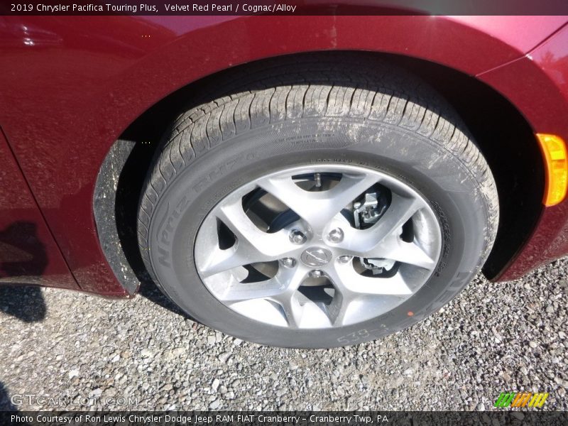 Velvet Red Pearl / Cognac/Alloy 2019 Chrysler Pacifica Touring Plus