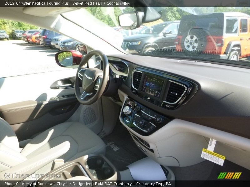 Velvet Red Pearl / Cognac/Alloy 2019 Chrysler Pacifica Touring Plus