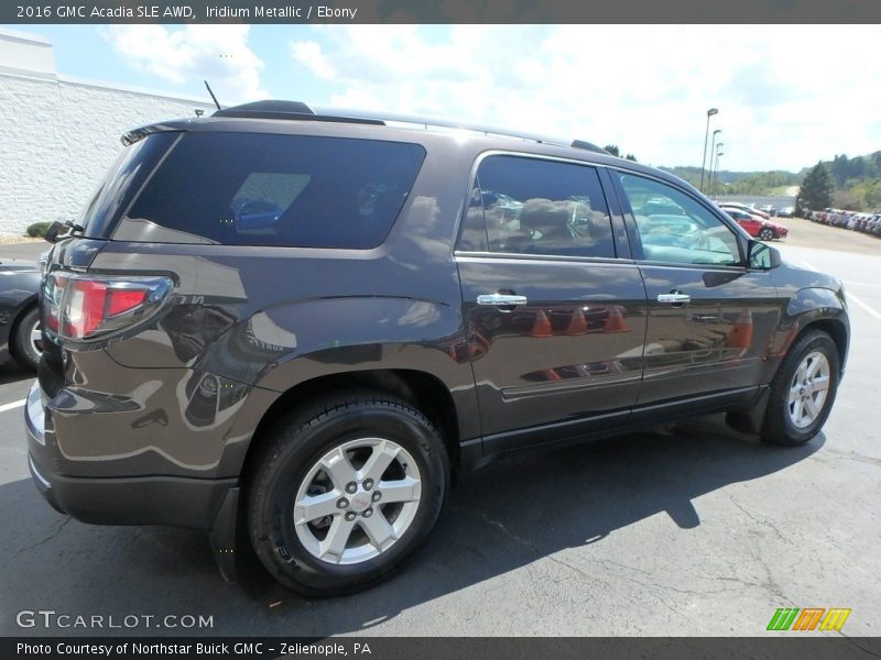 Iridium Metallic / Ebony 2016 GMC Acadia SLE AWD