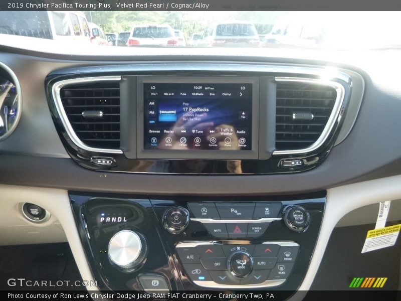 Velvet Red Pearl / Cognac/Alloy 2019 Chrysler Pacifica Touring Plus