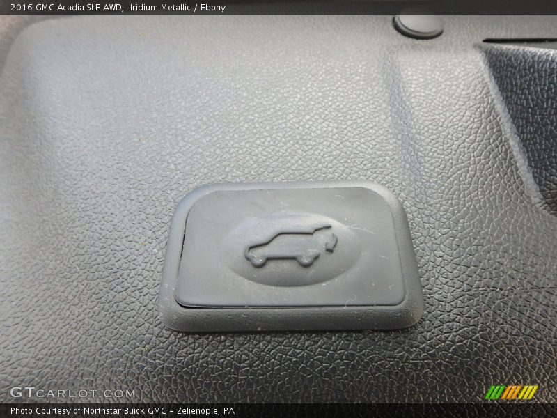 Iridium Metallic / Ebony 2016 GMC Acadia SLE AWD