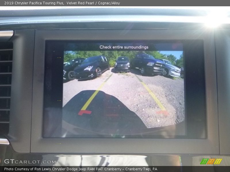 Velvet Red Pearl / Cognac/Alloy 2019 Chrysler Pacifica Touring Plus