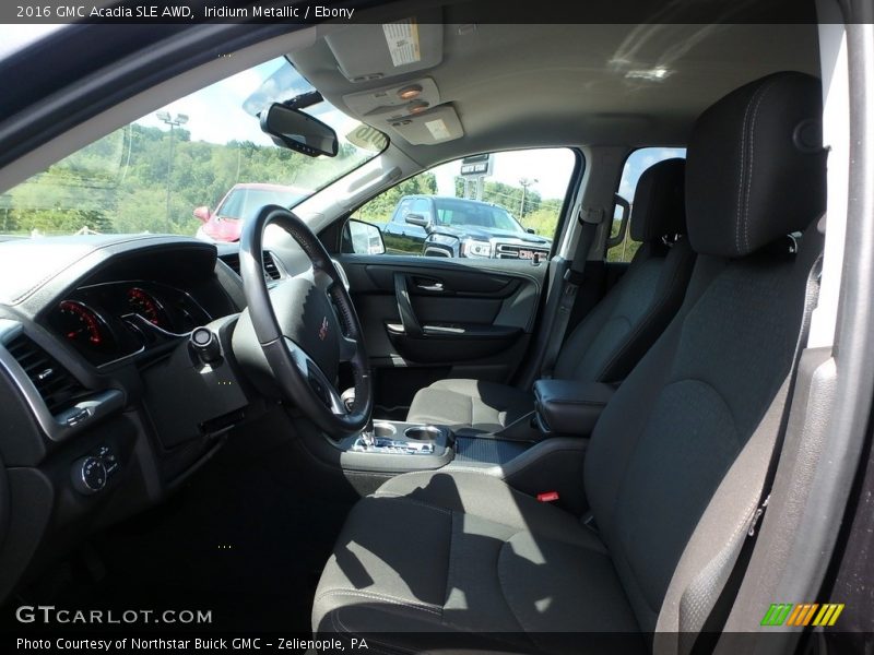 Iridium Metallic / Ebony 2016 GMC Acadia SLE AWD