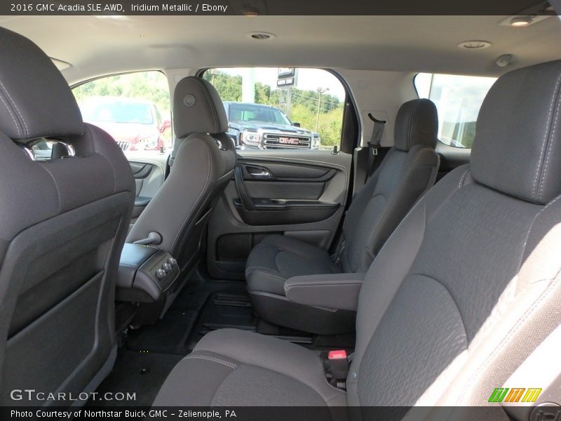 Iridium Metallic / Ebony 2016 GMC Acadia SLE AWD