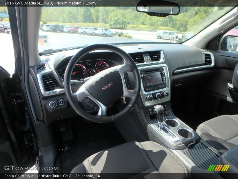 Iridium Metallic / Ebony 2016 GMC Acadia SLE AWD