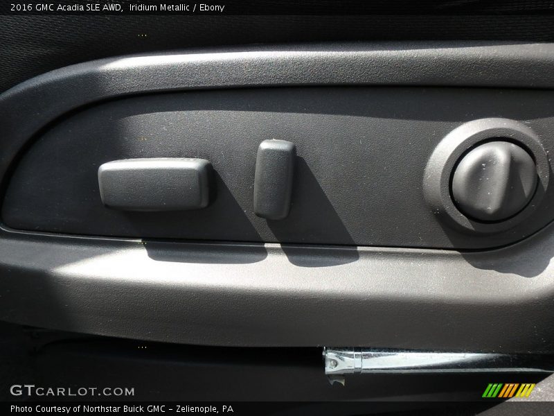 Iridium Metallic / Ebony 2016 GMC Acadia SLE AWD