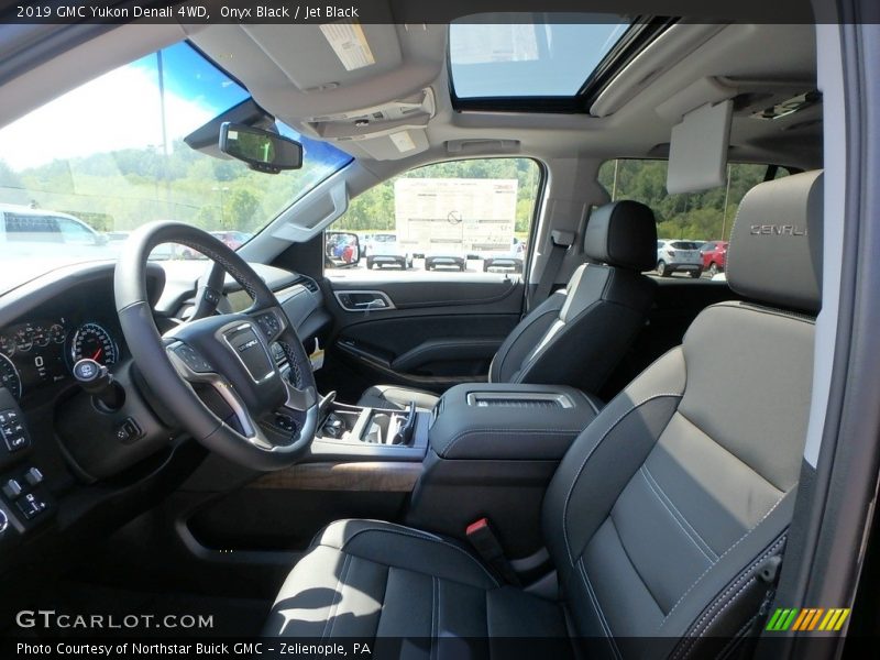 Front Seat of 2019 Yukon Denali 4WD