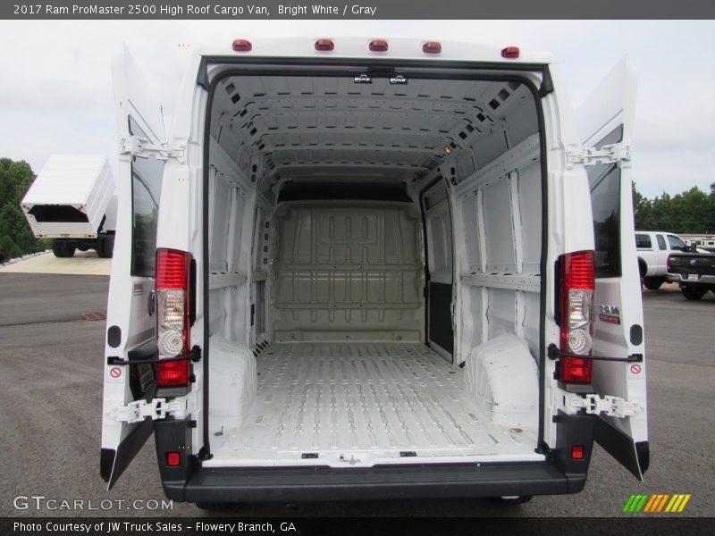 Bright White / Gray 2017 Ram ProMaster 2500 High Roof Cargo Van