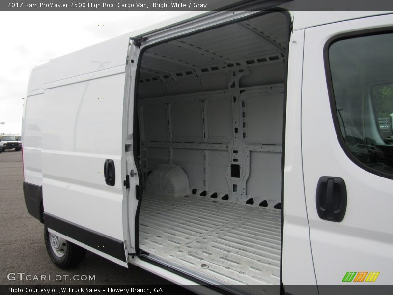 Bright White / Gray 2017 Ram ProMaster 2500 High Roof Cargo Van